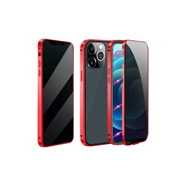 360 magnetic privacy case-red